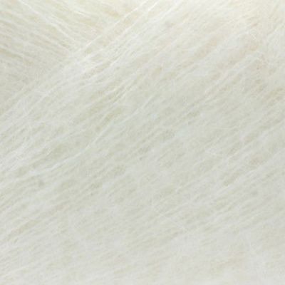 Lana Grossa SETASURI 001  69% альпака сури, 31% шелк 25гр/212м
